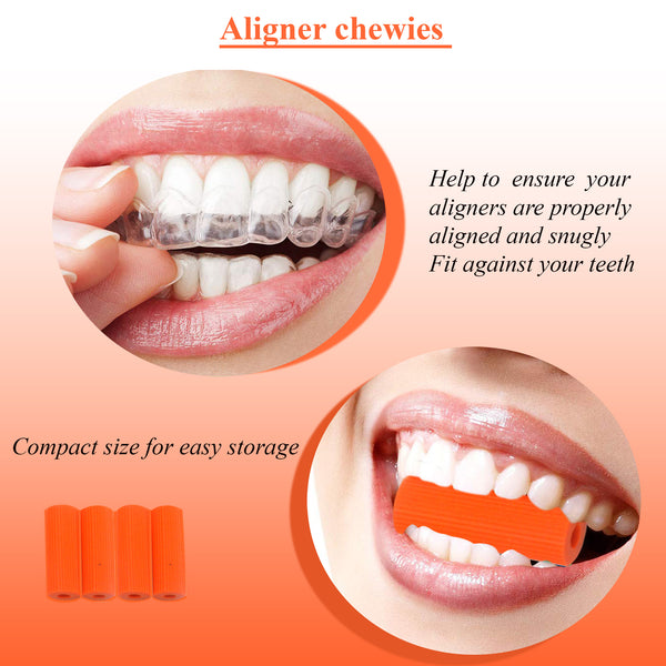 50pcs Dental Orthodontic Aligners Chewies – Round Seaters For Invisalign