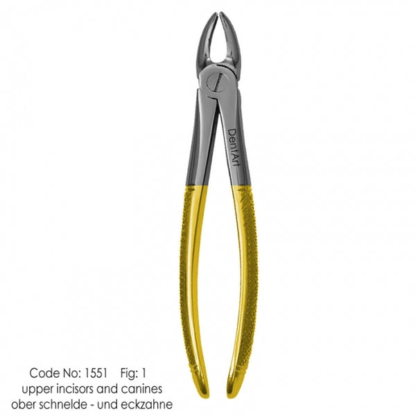 Pince à Extraction Dentaire Supérieure Fig.1 - Acier Inox - Pour Chirurgie