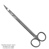Dent Art Quinby Scissors Stainless Steel, Straight