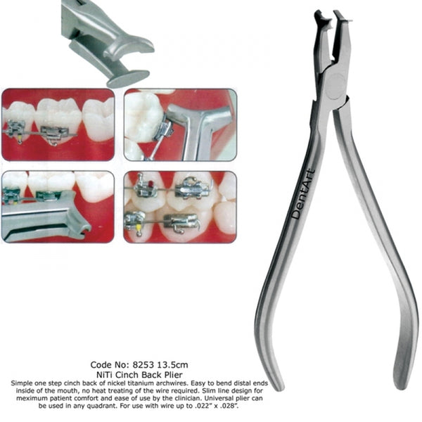 Qitian MALL]Dental End Niti Bending Plier Orthodontic Pliers Instrument Arch Distal End Back Forceps German Stainless Steel Plier I521150479