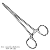 Dental Needle Holders CRILE-Wood 7" CARB-N-SERT Jaws