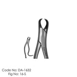 16 Cowhorn Lower Molars Extraction Forceps