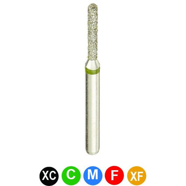 Dental Diamond Burs, Fine Grit Multi-Use, 5 Pcs/Pk [199TR-11F