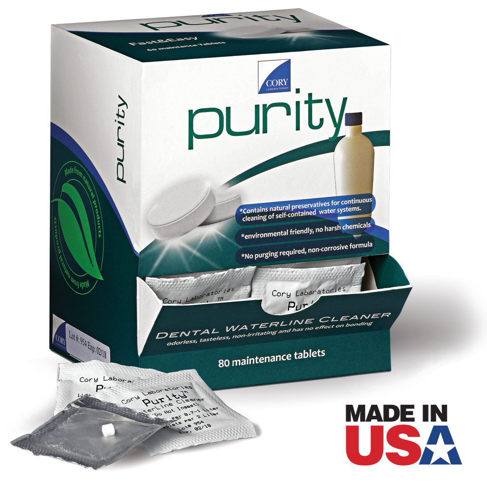 PURITY - WATERLINE CLEANING TABLETS 80/BX -205-PRT80
