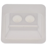 Bondwell Disposable Mixing Wells, 2-Well, White, 500/Pk, 900MW(B)-2