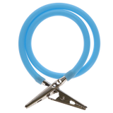 Spectrum Bib Clips, 17.5", Light Blue, 1/Pk, 204ABC-2