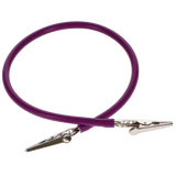 Spectrum Bib Clips, 17.5", Purple, 1/Pk, 204ABC-10N