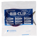 Spectrum Bib Clips, 17.5", Purple, 1/Pk, 204ABC-10N