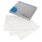 Plastic Headrest Covers, Regular, 9.5" x 11", Clear, 250/Pk, L0CP,9.5x14 White 250/Bx