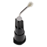 Pre-Bent Delivery Tip Needle, with Micro Brush, Black, 100/Pk, 1357