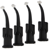 Delivery Tips, with Brush, Curved, Black, 100/Pk, 1169