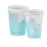 SafeBasics, Polycoated, Paper Cups, 4 oz, Bubbles, 1000/Pk