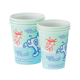 SafeBasics, Polycoated, Paper Cups, 4 oz, Healthy Teeth, 1000/Pk