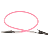 Plastic Non-Stretch Bib Clips, Pink, 3/Pk