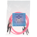 Plastic Non-Stretch Bib Clips, Pink, 3/Pk