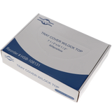 Clear Plastic Tray Sleeves, with Lock-Top, # F, 7.5" X 10.5", 500/Pk, 108131