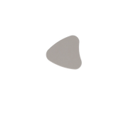 Dri-Angle Cotton Roll Substitute, Silver-Coated, Large, Silver, 320/Pk, 32-LAG