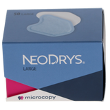 NeoDrys Original, Saliva Absorbent Cotton Roll Substitute, Large, Blue, 50/Pk, DYL,Small, Yellow