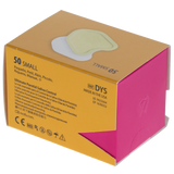 NeoDrys Original, Saliva Absorbent Cotton Roll Substitute, Large, Blue, 50/Pk, DYL,Small, Yellow