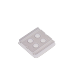 Disposable 4-Well Mixing Well, White, 200/Pk, DMW-4