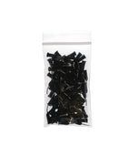 Pre-Bent Syringe Applicator Tips, 19 Ga, 1/2", Black, 100/Pk, 19K100