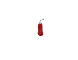 Pre-Bent Syringe Applicator Tips, 23 Ga, 1/2", Red, 100/Pk, 23R100