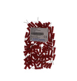 Pre-Bent Syringe Applicator Tips, 23 Ga, 1/2", Red, 100/Pk, 23R100