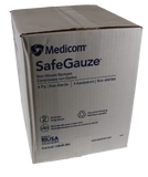 SafeGauze Premium Non-Woven Sponges, Non-Sterile, 4-Ply, 2" x 2", 4000/Pk, 4522