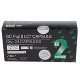 Fuji II LC Glass Ionomer Restorative, Light-Cure, Capsules Package, 0.1 ml, Dark Shades Assorted, 24/Pk, 425020