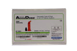 Accudose High Viscosity Tubes and Plugs, 100/Pk, 280021