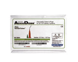 Accudose Needle Tubes, 20 Ga, Photobloc Orange