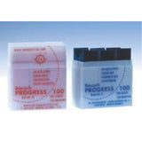 Progress 100 Articulating Paper Strips, with Plastic Dispenser, 100 microns, Blue, 300/Pk, BK51