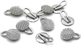 Dental Orthodontic Bondable Caplin Hook Lingual Buttons With Traction Hook,10pcs/Pack