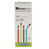 Benda Brush Mini Single-Ended Applicators, Fine, Assorted, 144/Box, 370111