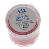 Spira-Flo Brush Tips, Red, 100/Pk, 321400