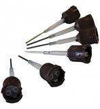 Bulk EZ Mixing Tips, 17 Ga, Brown, 25/Pk, 94792