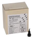 G-aenial Dispensing Plastic Tips III, Refill, Black, 30/Pk, 004634