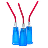 Silane Bond Enhancer Dropper Tips, 22 Ga, 1/2", Dark Blue, 75/Pk, 22DR75