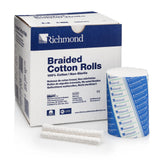 Braided Cotton Rolls, Large, 1/2