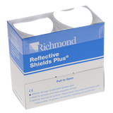 Reflective Shields Plus Absorbent Pads, with Reflective Film, Large, 50/Pk, 600700