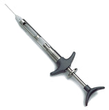 Self-Aspirating Anesthetic Syringe
