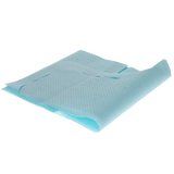 EveryDay Chainless Bibs with Ties, 18" x 25", Blue, 250/Pk, 917673