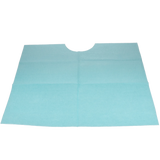 Contour Neck Bib 18x22 3-Ply Blue 400/Cs, 917903