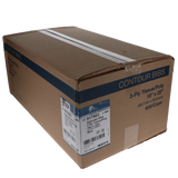 Contour Neck Bib 18x22 3-Ply Blue 400/Cs, 917903