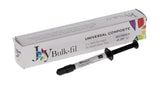 Joy Bulk Fill Flowable Universal Composite, Light-Cure, Syringe, 2 g, Low Viscosity, Dentin Universal, 2/Pk, JBF-U