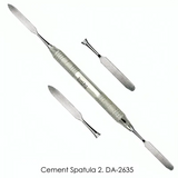 Dental Cement Spatula # 2 Stainless Steel