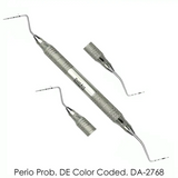 Dental Periodontal Color-Coded Marking Probes , Double Ended