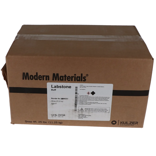 Fast Set Lab Stone Labstone, 25 lbs, Buff, 1/Pk, 50046277 – John Dental Supplies Inc