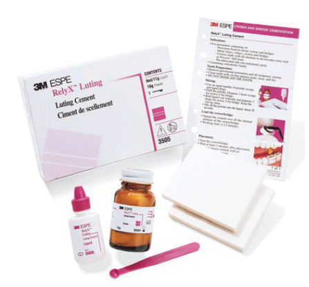 RelyX Luting Cement, Powder and Liquid Introductory Kit, 1/Pk