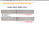 Dental Diamond Polishing Strip,Inter  Proximal Reduction,IPR Strips-5/Pk